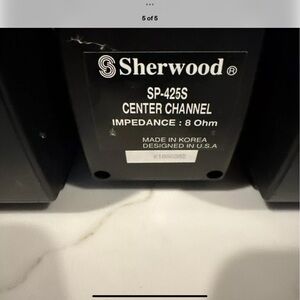Sherwood Vintage SP-425S Surround Sound Speakers
